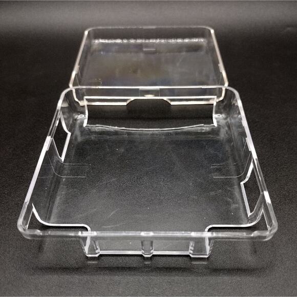 Nintendo Game Boy Advance SP / GBA SP Clear Case Protective Clamshell Hardcase - Picture 1 of 5